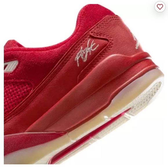 Jordan Flight Court "Varsity Red/Sail/Muslin" Women's Shoe Size 7 - Picture 7 of 9